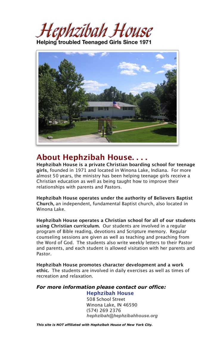 Hephzibah House